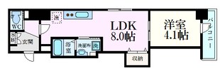 月光舟入川口町の物件間取画像